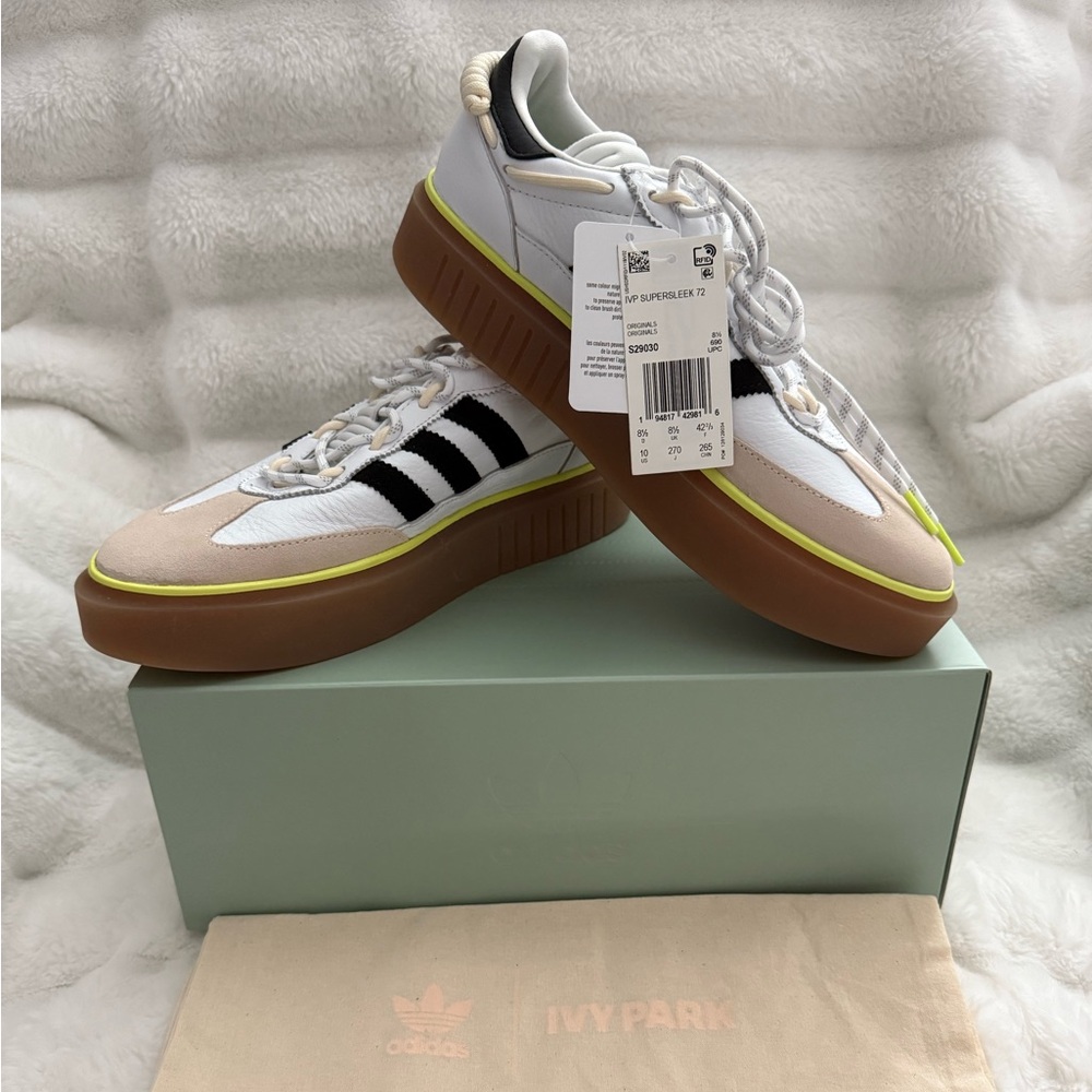 [NWT] ADIDAS x Ivy Park Supersleek 72 Platform Sneakers | Women’s Size 10 | NWT